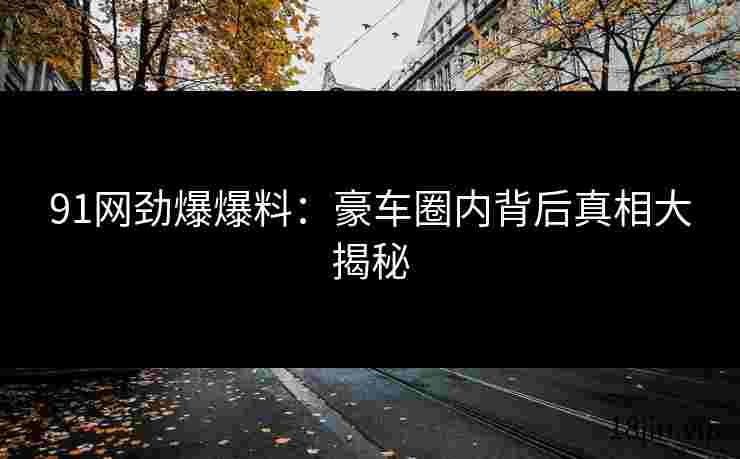 91网劲爆爆料：豪车圈内背后真相大揭秘