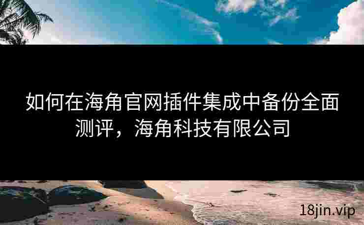 如何在海角官网插件集成中备份全面测评，海角科技有限公司